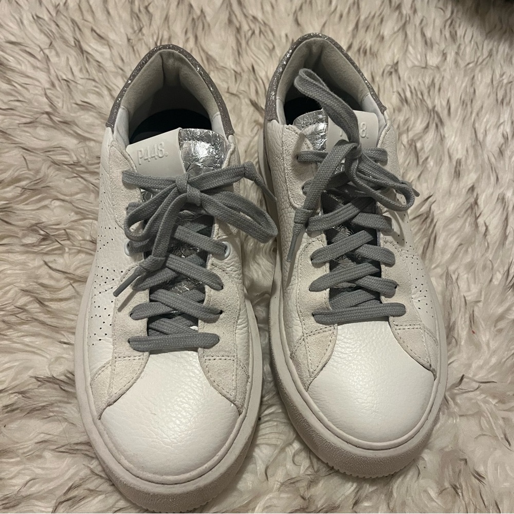 P448 Snakeskin Thea Sneaker